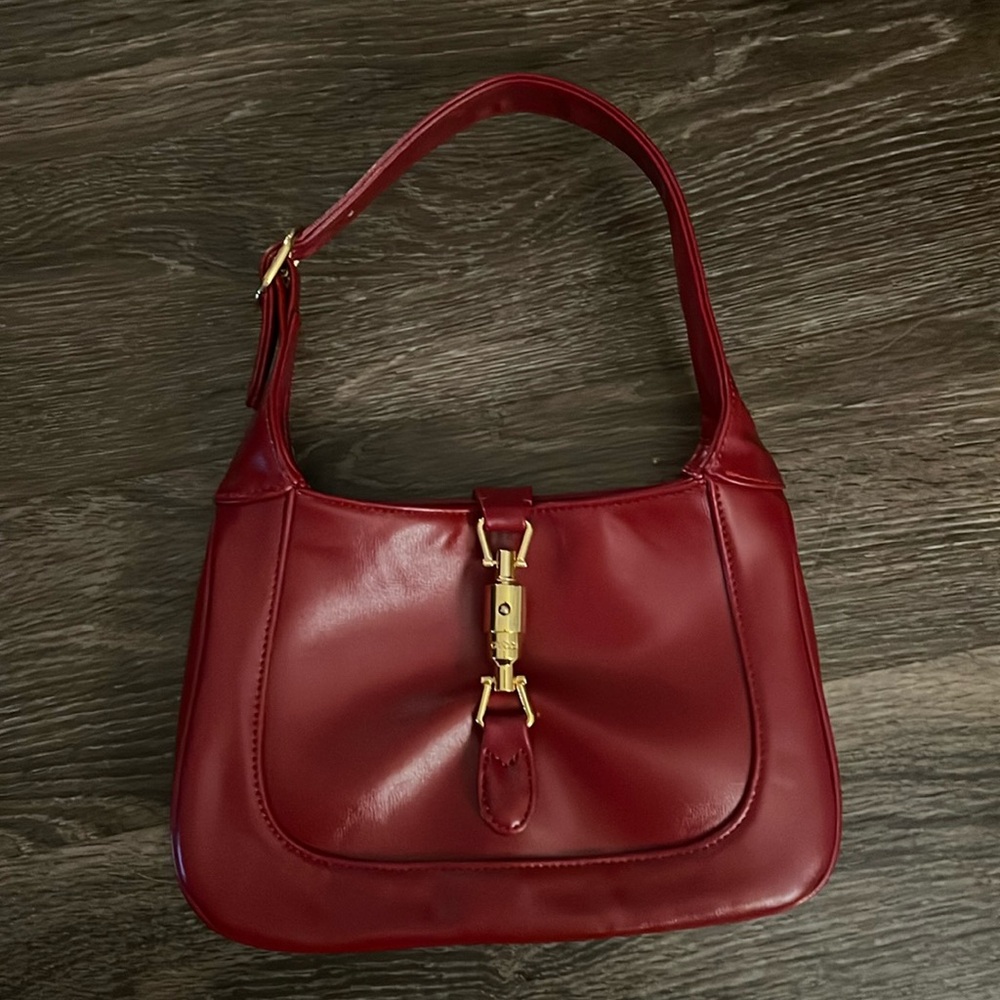 Red Gucci Jackie Bag